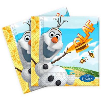 Olaf Frozen Servetten - 20 stuks