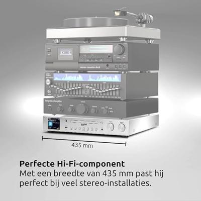 TechniSat Digitradio 143CD (V3) Hybride radio Zilver - thumbnail