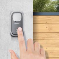 Thomson 513133 Complete set voor Draadloze deurbel Batterijloos, Met naambord - thumbnail