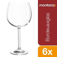 Montana pure bordeaux wijnglas 6st 630ml - thumbnail