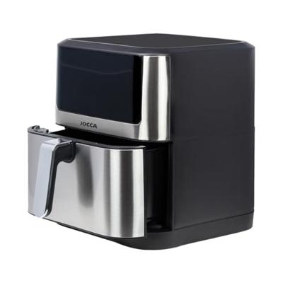 Olievrije friteuse - JOCCA - 2193 - 8L - 1800 W - 30,3 x 38,3 x 35,1 cm - Roestvrij staal
