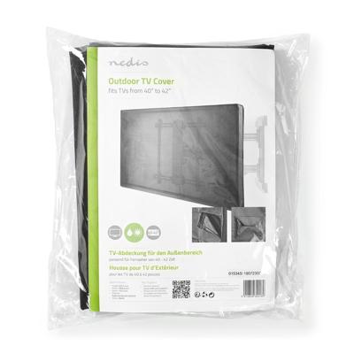 Nedis TV-Beschermhoes voor Buiten | 40-42 " | Zwart | 1 stuks - TVOC4042BK TVOC4042BK Nedis TV-Beschermhoes voor Buiten | 40-42 " | Zwart | 1 stuks - TVOC4042BK TVOC4042BK