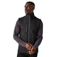 Ragetta RG915 Navigate 2-Layer Softshell Bodywarmer - Black/Seal Grey - S - thumbnail