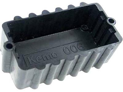 Kemo G006 Modulebehuizing 70 x 36 x 23 Thermoplast Zwart 1 stuk(s)