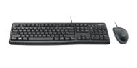 Toetsenbord en muis Logitech 920-002543 Zwart Italiaans QWERTY - thumbnail