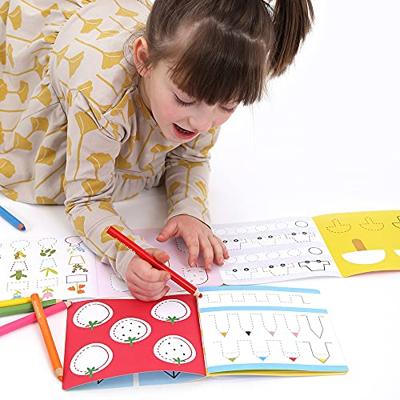 Banana Panda - kleurboekje klaar om gevorderde lijnen te overtrekken