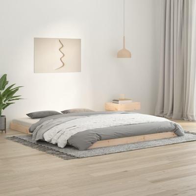 Bedframe massief grenenhout 150x200 cm