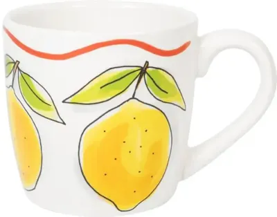 Blond Amsterdam cappuccinobeker aardewerk 0,5l pasta citroen multi