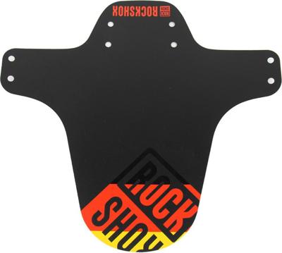 ROCKSHOX spatlap, voorwiel "fender" clip-on fender rs black/germany flag