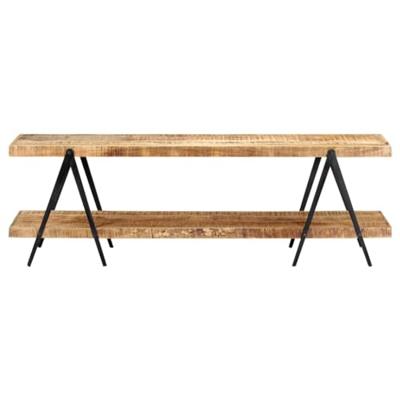 Tv-meubel 160x40x50 cm massief mangohout