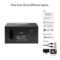 Audio Pro C10 MkII Multiroom-luidspreker - Zwart - thumbnail