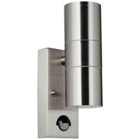 Brilliant WandlampHanni Up - Down met bewegingssensor RVS - 96418/82 - thumbnail