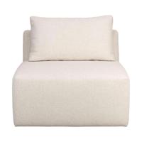 Zuiver Bank 'Prosper' 1-zits Element, kleur Zand - thumbnail