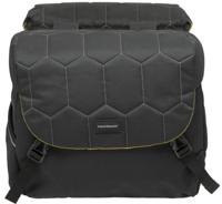 Dubbele fietstas New Looxs Mondi Joy Double 38 liter 37 x 16 x 32 cm (2x) - quilted black - thumbnail