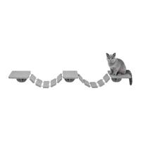 TRIXIE KLIM / KLAUTERLADDER WAND TAUPE 150X30 CM - thumbnail