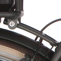 Cortina achterdrager bracket 110mm bafang black gold matt - thumbnail