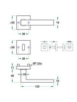 Krukgarn METRO rvs mat WC 8mm - thumbnail