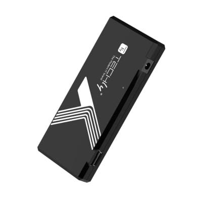 Techly 4-poorts Mini Hub USB 2.0 Black