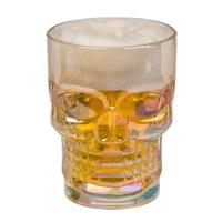 Glazen bierpul - Doodskop - 500ml - thumbnail