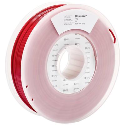 UltiMaker 227336 Filament PETG Chemisch bestendig, Hittebestendig 2.85 mm 750 g Rood 1 stuk(s)