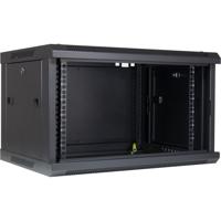 Inter-Tech SMA-6406 rack 6U Wandrek Zwart - thumbnail