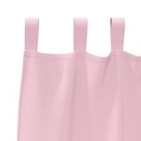 VidaXL Zwart-out gordijnen met ringen 2 pcs babyroze 260 x 140 cm - thumbnail