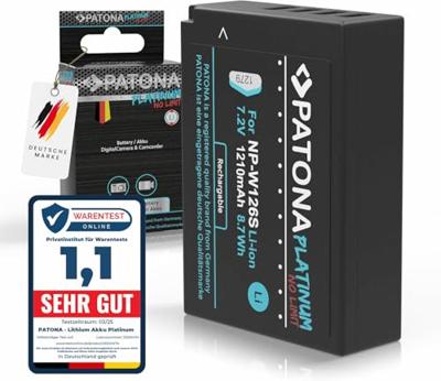 Fujifilm NP-W126S accu (Patona Platinum)