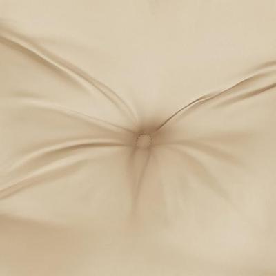 Palletkussens 2 st 50x50x7 cm oxford stof beige - thumbnail