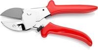 Knipex Aambeeldschaar | 200 mm Lengte | Kunststof Bekleed | Verchroomd - 94 55 200 - thumbnail
