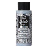 FolkArt • glitterific pop acrylic paint silver lining 59ml - thumbnail