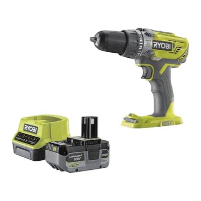 Accu-klopboormachine - RYOBI - 18 V - Met tas, accessoires, accu en oplader