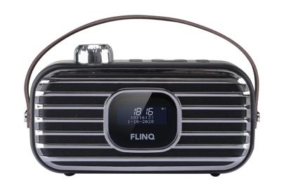 FlinQ DAB+ Radio - Draadloze Speaker - 80 stations - DAB+ Ruisvrij - Bluetooth