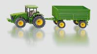 Siku john deere tractor met aanhanger Siku - Hortus - thumbnail