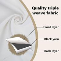 VidaXL Zwart-out gordijnen met ringen 2 pcs bleekgrijs 225 x 140 cm - thumbnail