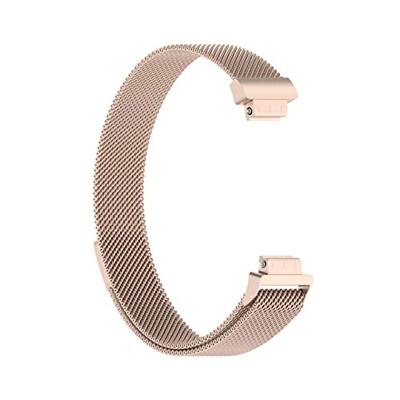 Fitbit Inspire 2 & Ace 3 Milanese bandje - Maat: Large - Vintage Goud Fitbit Inspire 2 & Ace 3 Milanese bandje - Maat: Large - Vintage Goud