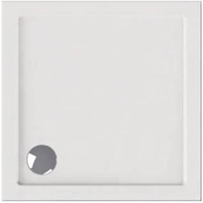 Wisa Maia Douchebak 80x80x5cm afvoer 90mm Vierkant Acryl Wit 5070400101