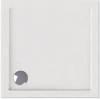 Wisa Maia Douchebak 80x80x5cm afvoer 90mm Vierkant Acryl Wit 5070400101 - thumbnail