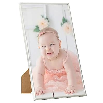 Fotolijsten 3 st voor tafel 13x18cm MDF zilverkleurig