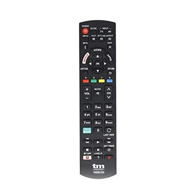 TM Electron TMURC330 Universele afstandsbediening, compatibel met Panasonic-TV's, met directe toegangstoetsen op digitale platforms (VOD)