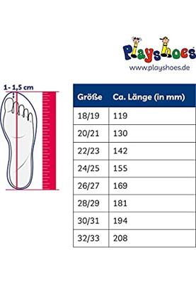 Playshoes pantoffels Hartjes Marineblauw-32-33