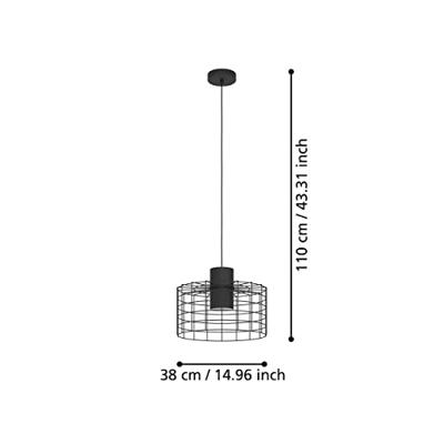 Eglo DraadlampMilligan Ø 38cm - 43627