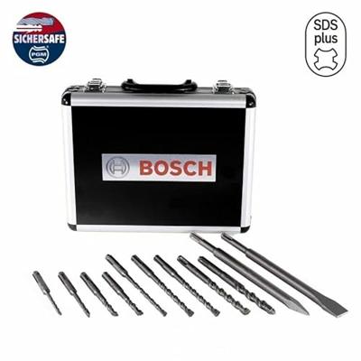 Bosch Accessoires SDS-plus boor- en beitelset | 11-dlg | In aluminium koffer - 2608579916 - thumbnail