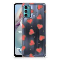 Motorola Moto G60 | TPU bumper | Hearts - thumbnail