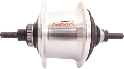 Shimano versnellingsnaaf nexus 7 sg-c3001 schijfrem 36 gaats zilver Shimano versnellingsnaaf nexus 7 sg-c3001 schijfrem 36 gaats zilver