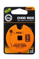 Fox Edge Armapoint Stiff Rig Beaked Chod Rigs 3St. 30LB Size 5 - thumbnail