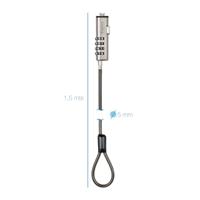 Veiligheidskabel TooQ TQCLKC0035-G 1,5 m - thumbnail