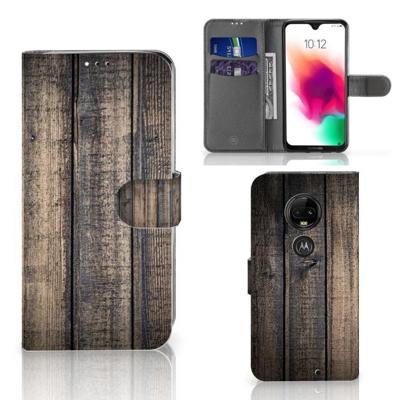 Motorola Moto G7 | G7 Plus | Book Style Case | Steigerhout