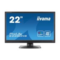 iiyama ProLite E2280HS - 22 inch - 1920x1080 - DVI - HDMI - VGA - Zwart - thumbnail