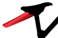 Velox achterspatbord rood - thumbnail