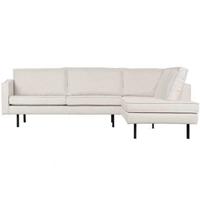 WOOOD Rodeo hoekbank rechts bouclé Naturel - thumbnail